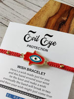 El Regalo Evil Eye Rakhi for brother Lucky Evil Eye Protection Rakhi for Bhaiya with shagun, Rakhi Card in Rakhi Gift Box
