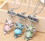 El Regalo Owls Necklaces Set (Best Friends Forever) for Girls & Boys