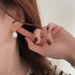 El Regalo Vintage Style Pearl Earrings for Girls & Women | Classic & Elegant | Available in Studs, Hooks, Threaders | Timeless Jewelry (Golden Pearl Studs)