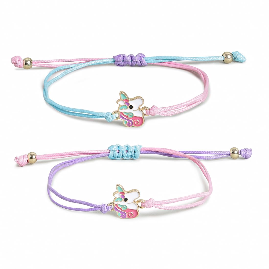 El Regalo Unicorn BFF Bracelets for 2 Girls/Kids/Teens Matching Friendship Bracelet- Best Friend Jewelry for Besties