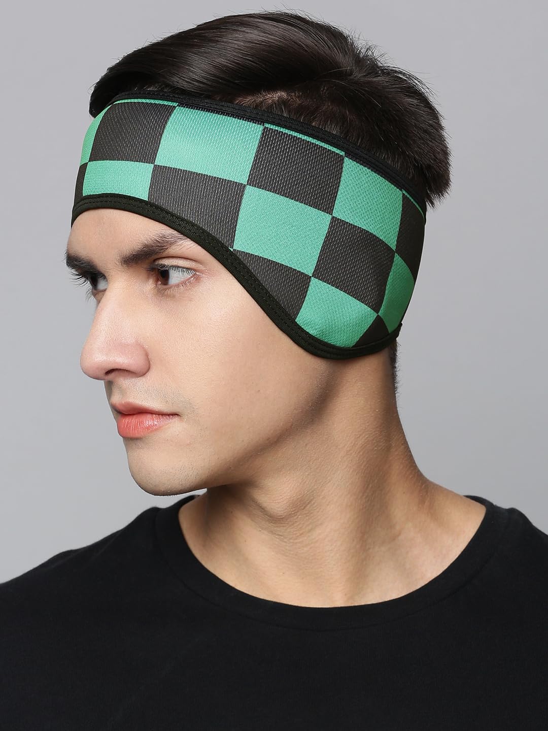 El Regalo 1 PC Winter Unisex Ear Warmer Headbands- Winter Earmuff Headbands for Adult Men, Women, Teens, Girls, Boys (Green)
