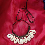 El Regalo Womens Rakhi Set for Bhaiya & Bhabhi Natural Cowrie Rakhi Set for Brother & Sister-in-Law Charm (Black & White)
