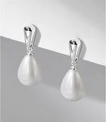 El Regalo Elegant Faux Pearl Earrings for Women - Elegant 18K Gold & Silver Plated Moti Jewelry Collection | Fancy Studs, Dainty Drops & Long Dangle Pearls Earrings for Girls (Style-1)