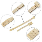 El Regalo Women's Adjustable 2 Hook Bra Extender Strap/Bra Converter for Backless or Low Back Dresses (Beige)