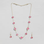 El Regalo Kids Jewelry Combo Set of 2 Necklaces & 2 Earrings Pairs- Shimmering Crystals Beads Necklace & Earrings Jewelry Set for Kids/Girls & Teens (Option-6)