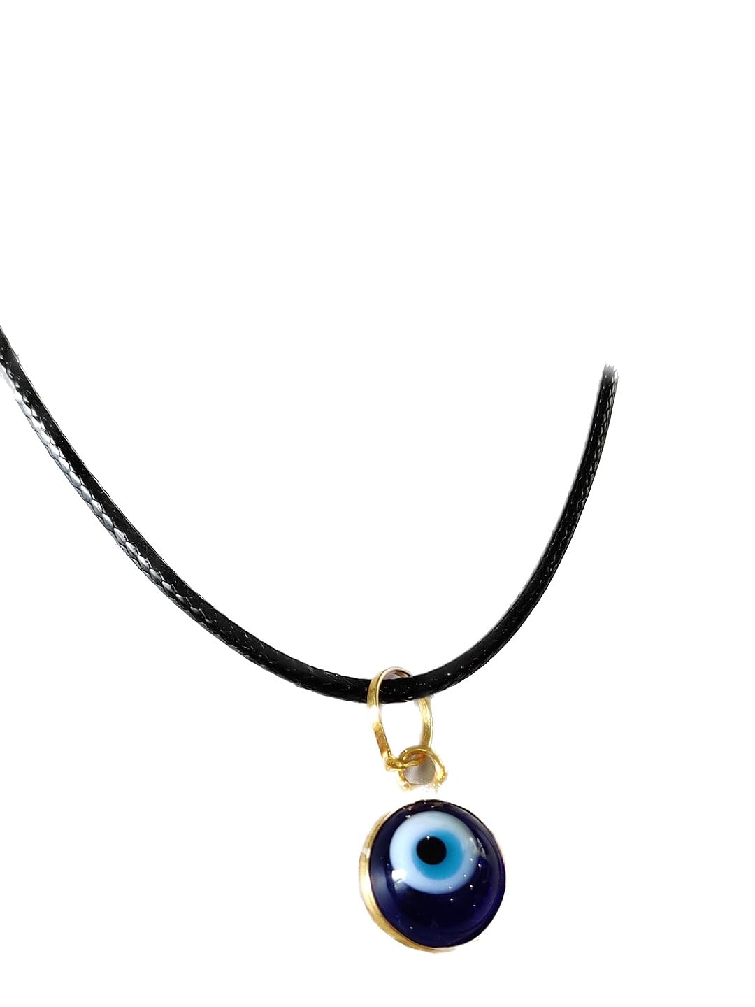 EL REGALO Blue & Black Evil Eye Bohemian Necklace