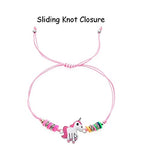 El Regalo beautiful Kids Rakhi for Boys & Girls Adjustable Kids Bracelet Rakhi with Butterfly/Heart/Cat/Elephant/Turtle/Flamingo and Other Charms (Unicorn)