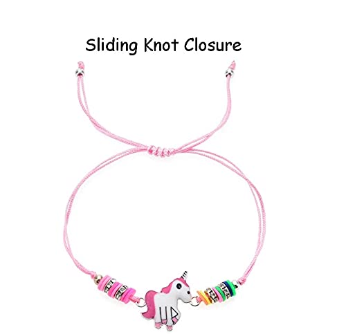 El Regalo beautiful Kids Rakhi for Boys & Girls Adjustable Kids Bracelet Rakhi with Butterfly/Heart/Cat/Elephant/Turtle/Flamingo and Other Charms (Unicorn)