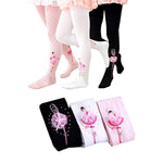 El Regalo Ballet Dance Girl Breathable Leggings Stockings Pantyhose Tights for Girls (Pink, M (6-10 Years))