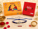 El Regalo Fancy Hamsa Hand Evil Eye Protection Bracelet Rakhi for Brother