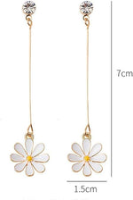 El Regalo 1 Pair Daisy Flower Earrings for Girls & Women- Cute Flower Earrings (Style- 6)