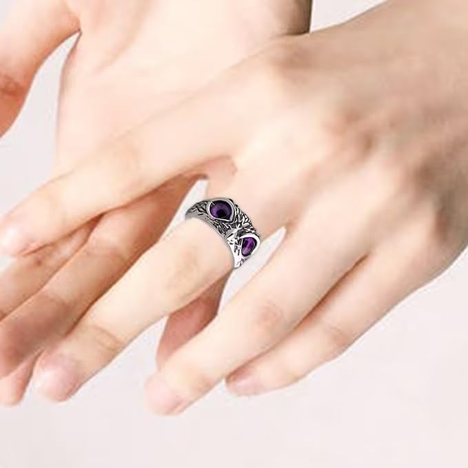 El Regalo Butterfly Stainless Steel Adjustable Ring for Girls & Women - Anti-Tarnish (Silver)