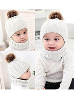 EL REGALO Unisex Kids White Beanie
