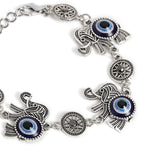 El Regalo 1PC Evil Eye Unisex Bracelet for Girls/Boys/Men/Women- Evil Eye Chain Bracelets (Elephant Evil Eye)