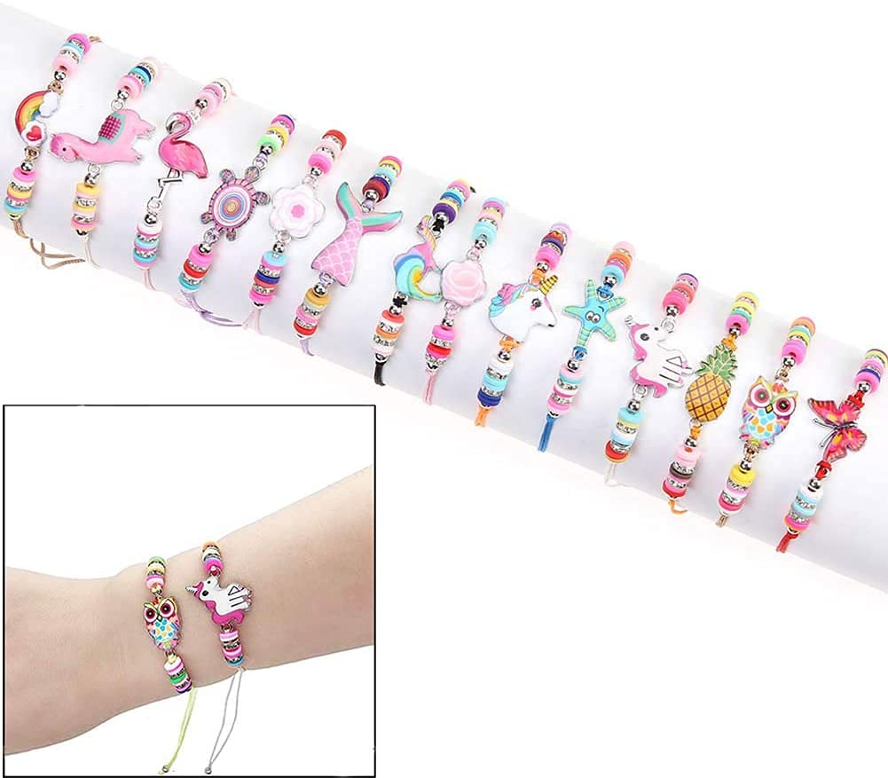 El Regalo beautiful Kids Rakhi for Boys & Girls Adjustable Kids Bracelet Rakhi with Butterfly/Heart/Cat/Elephant/Turtle/Flamingo and Other Charms (Butterfly)