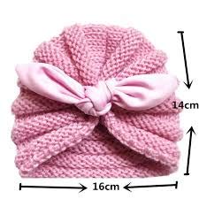 El Regalo Kid's Wool Cap (Pack of 1) (Earheadband_Pink_0 Months-6 Months)