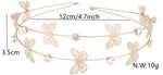 El Regalo Multi-Layered Tiara Headband - Star, Moon, Pearls & Rhinestone for Weddings & Parties (Pearls & Crystals)