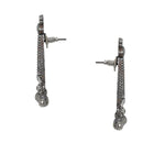 El Regalo Indian Statement Antique Finish Geometric Earrings with Beautiful Carvings | Handmade Earrings