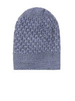 EL REGALO Kids Blue Wool Self Design Beanie Caps