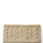 El Regalo 1 PC Winter Knitted Fleece Warm Unisex Headbands for Men & Women- Ear Warmer Headband Hair Band Wool Head Wraps Winter Unisex Ear Warmers (Cream)
