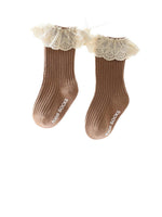 EL REGALO Girls Pack Of 4 Calf-Length Socks