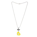 El Regalo 2 PCs Best Friend BFF Enamel Hearts Unisex Pendant Necklaces Set for Kids/Girls/Boys/Besties/Soul Sisters (Option-1)