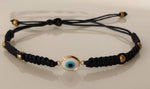 El Regalo Evil Eye Unisex Bracelet for Men & Women | Macrame Bracelet Braided with Lucky Eye to Ward Off Buri Nazar (Pattern-3)