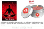 El Regalo Root Chakra Candles, Muladhara Chakra Aromatherapy Candles/Meditation Candles | Fragrances: Patchouli