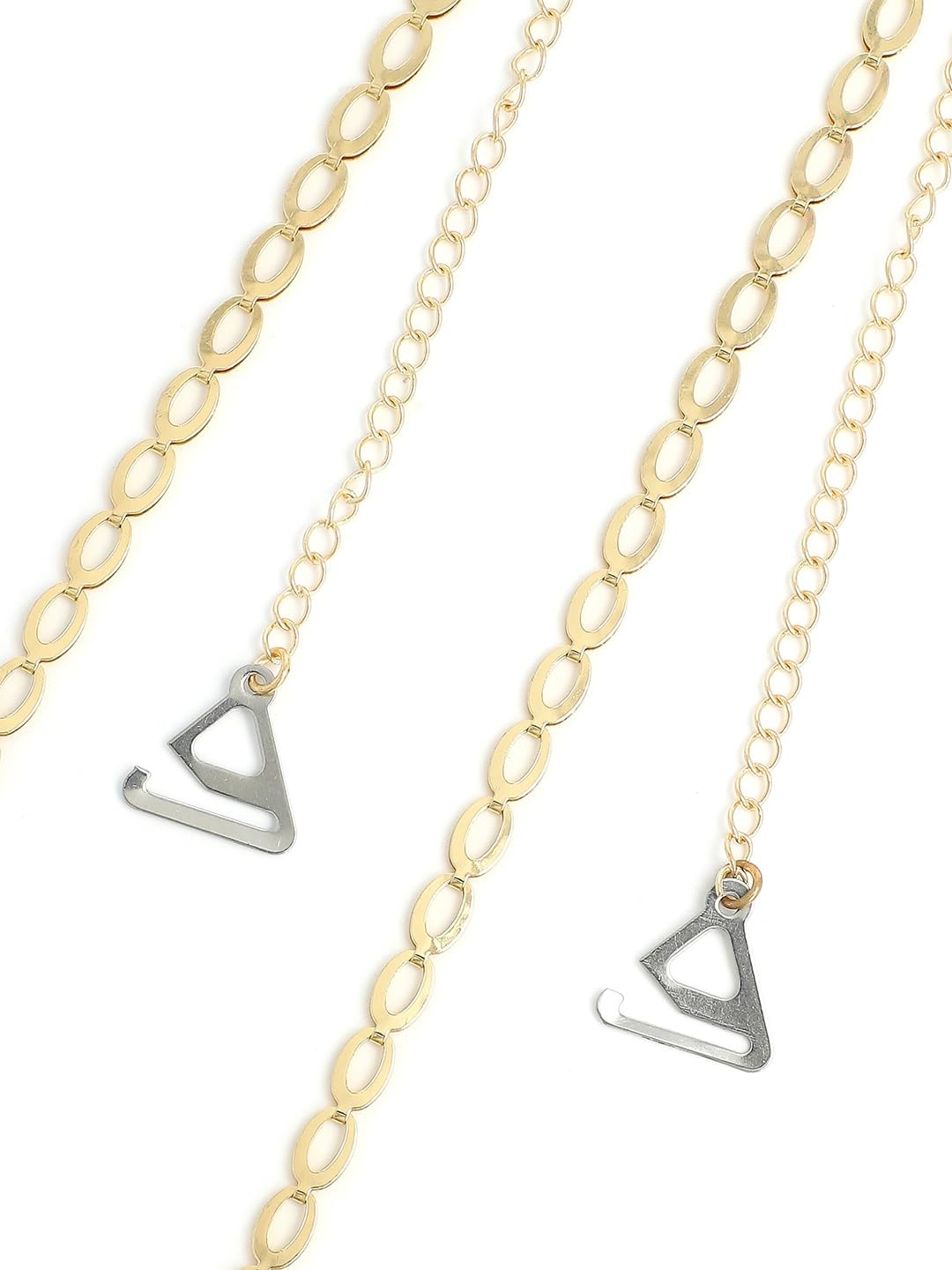 El Regalo Gold-toned Linked Chain Bra Strap & Extenders