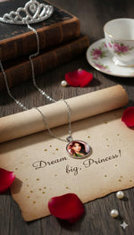 El Regalo Enchanted Tales Princess Pendant Necklace for Girls & Toddlers - Magical Character Jewelry for Birthdays, Parties & Gifting (Style-6)