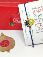 El Regalo Kids Rakhis- beautiful Kids Rakhis for Little Brother/Niece/Nephew Kids Rakhis with Cartoon Characters- for Kids/Babies/Toddlers (Minion Rakhi)
