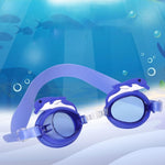 El Regalo Kids Cute Cartoon Swimming Cap & Goggle Set for Girls & Boys (for Kids Upto 10 Years Old) (Fish Swim Cap & Goggle)