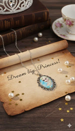 El Regalo Enchanted Tales Princess Pendant Necklace for Girls & Toddlers - Magical Character Jewelry for Birthdays, Parties & Gifting (Style-14)