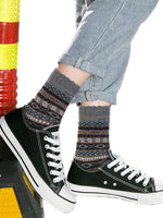 EL REGALO Pack Of 5 Patterned Calf-Length Socks