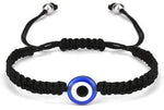 El Regalo Set of 2 Evil Eye Protection Good Luck Thread String Rope Adjustable Bracelets Amulet | Kabbalah Nazar Threads Bracelets for Women Men Girl Kids Family