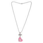 El Regalo 2 PCs Best Friend BFF Enamel Hearts Unisex Pendant Necklaces Set for Kids/Girls/Boys/Besties/Soul Sisters (Option-3)