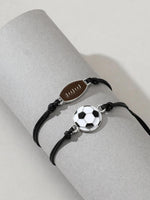 El Regalo Quirky 2PC Sports Rakhi for Kids | 2 Sport Balls Rakhis Combo Set for Brother/Niece/Nephew- Rakhi for Sports Lovers Bhai with Roli-Chawal, Message Card in Rakhi Gift Box (Option-4)