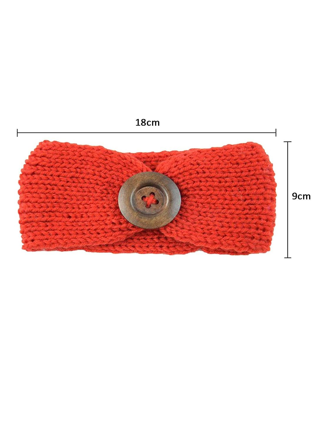 El Regalo Baby/Kids Turban Headband,Red