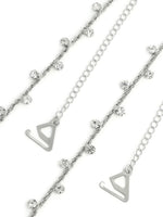 El Regalo Silver-Toned Bra Straps