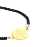 El Regalo 1 PC Stainless Steel OM/Aum Rakhi for Brother - Anti Tarnish Adjustable Rakhi Bracelet for Bhai/Bhatija- Comes with Message Card, Roli-Chawal & Rakhi Box (Golden OM Rakhi)