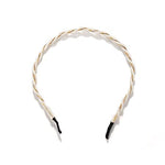 El Regalo 2 PCs Fancy Pearl Hairbands Set for Girls & Women- Bridal Fashion Hairbands for Kids/Girls/Teens or Women