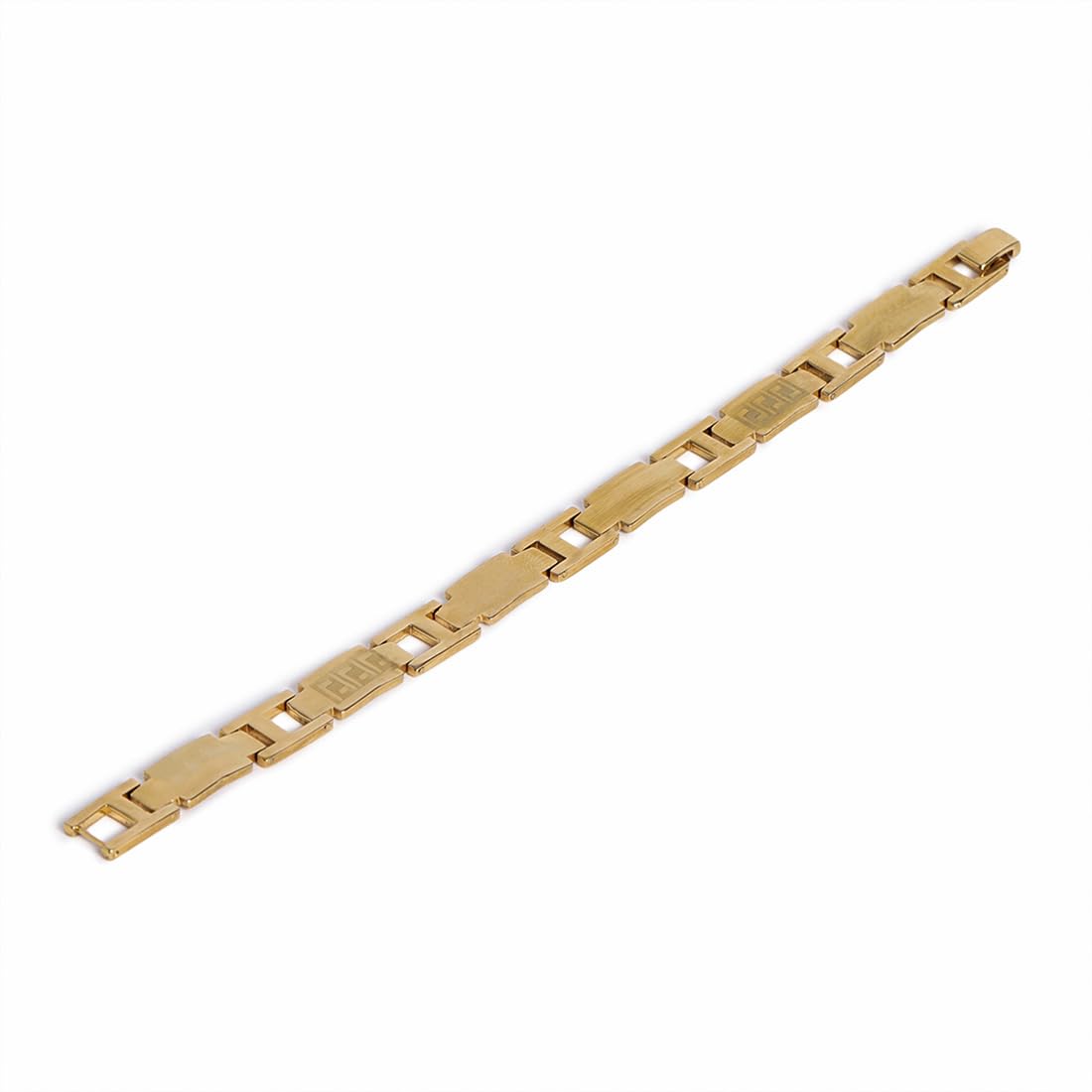 El Regalo 1 PC Stainless Steel Men Chain Bracelet- Anti Tarnish/Rust Free/Waterproof Stainless Steel Chain Bracelets for Men | Men Jewelry- Gift for Him (Option-3)