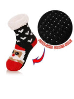 EL REGALO Kids Red, Black & White Patterned Calf-Length Socks