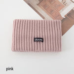 El Regalo 1 PC Winter Warm Knitted Wool Ear Warmer Headbands for Girls, Boys, Men & Women - Winter Warm Headbands for Adult Men, Women, Teens, Girls, Boys (Pink)