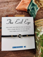 El Regalo Unisex-Adult Evil Eye Rakhi for Brother - Lucky Kabbalah Blue Turkish Macrame Bhaiya/Bhai/Brother/Nephew (Evil Eye Rakhi-Style 3)