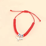 El Regalo Cute Rakhi for Brother- Fancy Tyrannosaurus Dinosaur Bracelet Rakhi for Bhai with Roli Chawal, Rakhi Message Card in Rakhi Gift Box (Red Heart Dino)