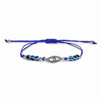 El Regalo 1PC Evil Eye Rakhi for Bhai/Bhabhi/Bhai/Bhatija/Bhatiji- Fancy Evil Eye Rakhi with Roli Chanwal, Rakhi Card in Rakhi Gift Box (Option-6)