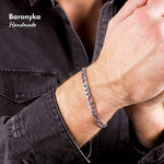 El Regalo Stainless Steel Cuban Chain Bracelet for Men | Jewelry Gift for Him (7.9mm Width)