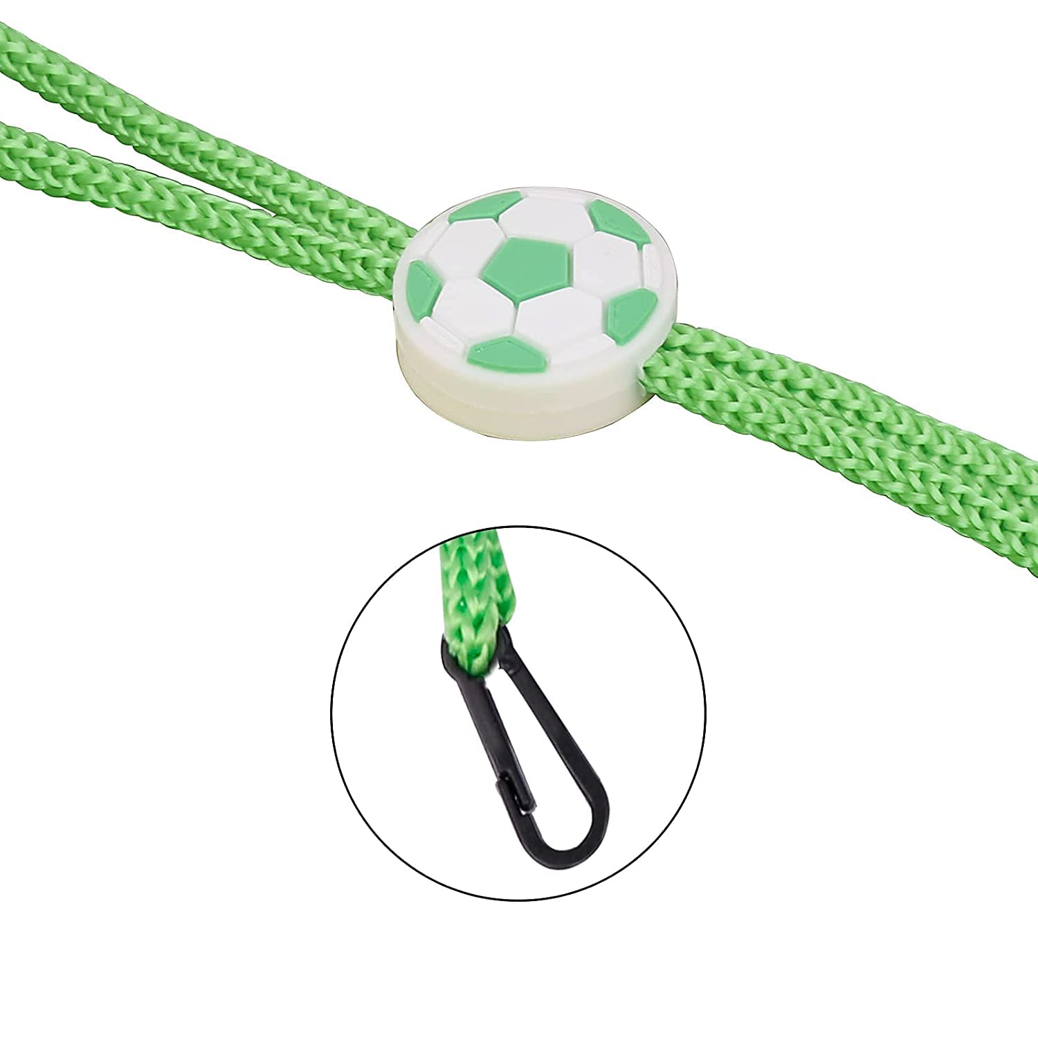 El Regalo Football Safety Facemask Lanyard for Kids- Boys & Girls | Child Adjustable Lanyard Handy Convenient Safety Face Mask Holder Rope, Mask Holder for Kids, Adjustable Mask Strap (4)