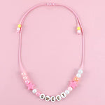El Regalo Girls Necklace & Bracelet Jewelry Set For Kids & Baby Girls (Pink Stars)